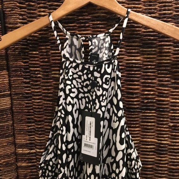 NWT The 5th -  Cheetah Flashing Lights Dress - Picture 2 of 4